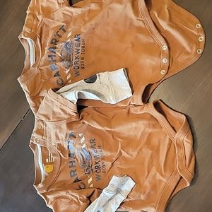 Matching Set of 2 Carhartt Onsies